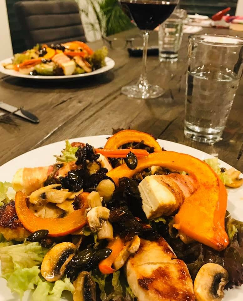 Kürbis-Salat|