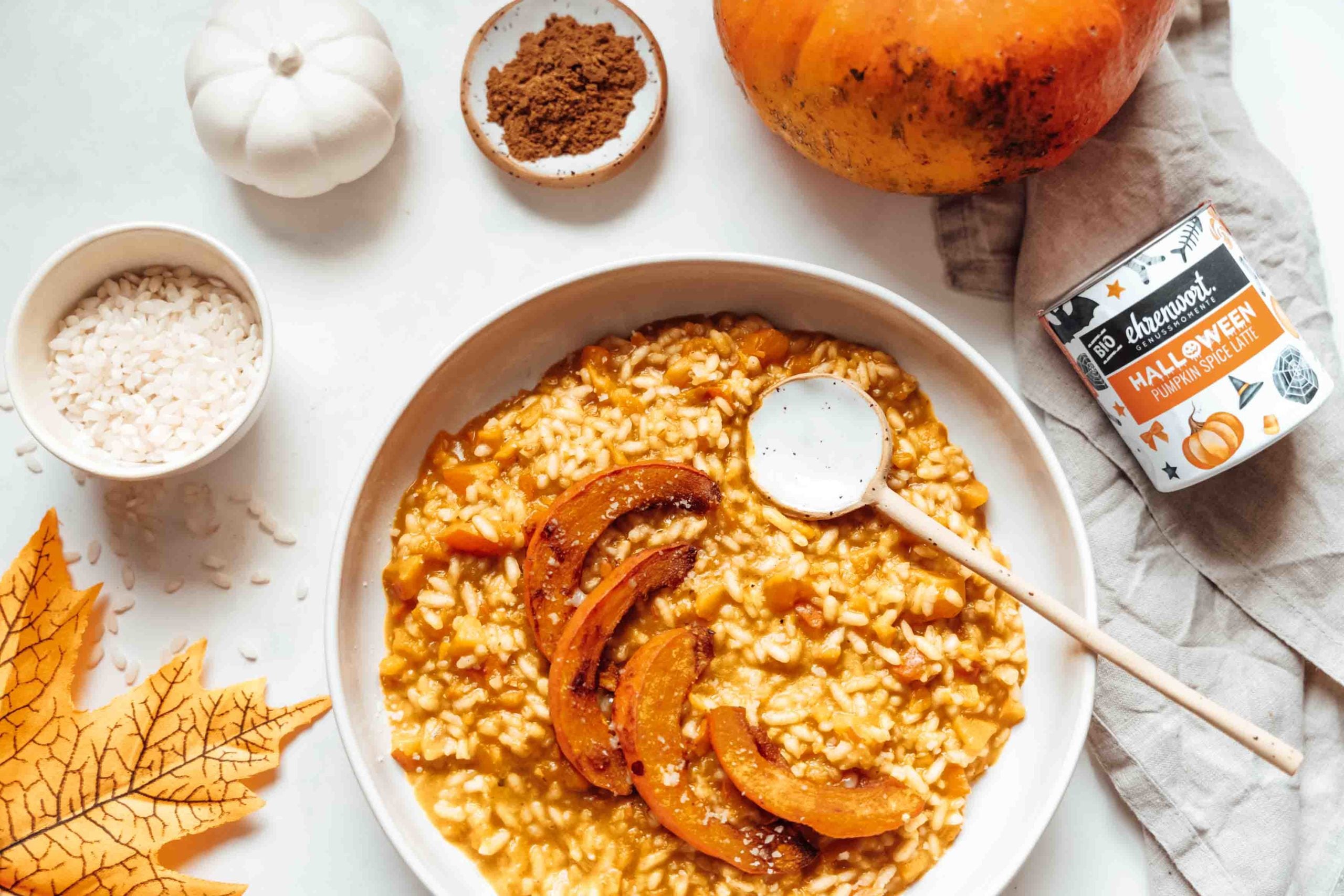 Kürbis Risotto