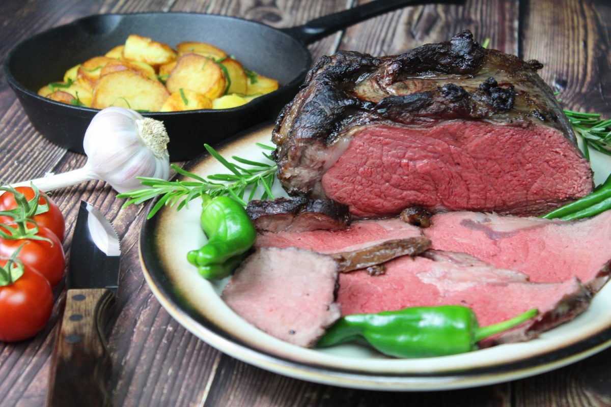 Ribeye im Ganzen grillen - Die Frau am Grill|